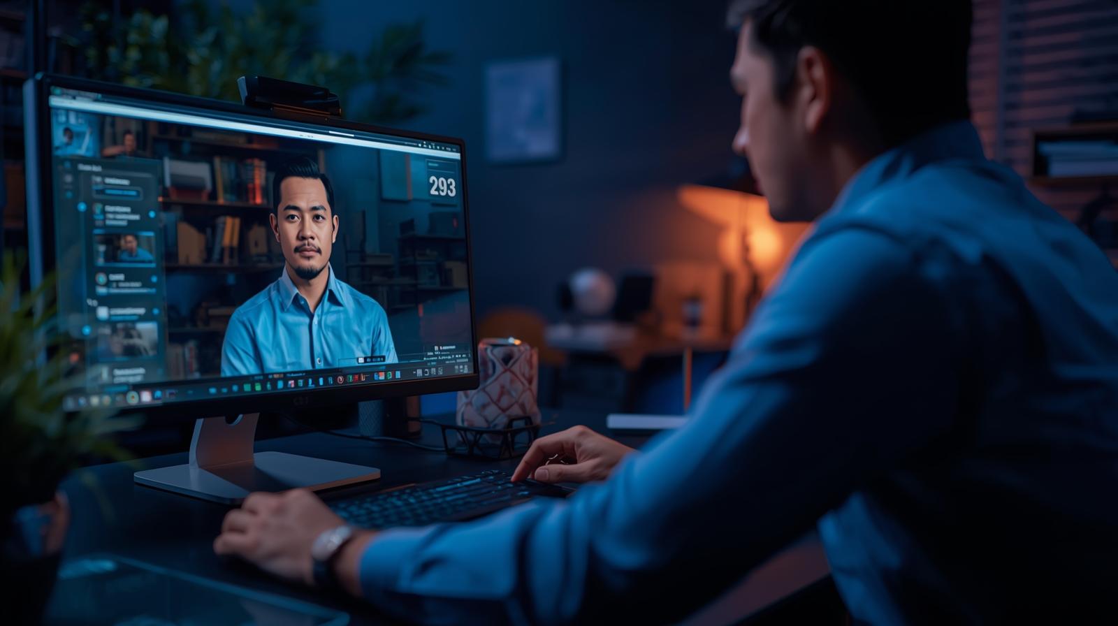 Client success manager engaging with a client